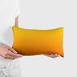 Подушка-антистресс Оранжевый градиент, цвет: 3D-принт — фото 2