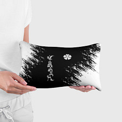 Подушка-антистресс Черный клевер, цвет: 3D-принт — фото 2