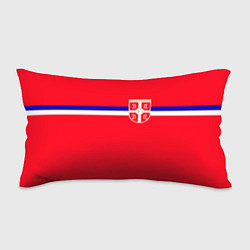 Подушка-антистресс Сборная Сербии, цвет: 3D-принт
