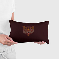 Подушка-антистресс Морда медведя, цвет: 3D-принт — фото 2