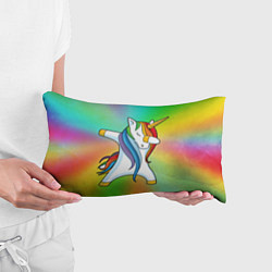 Подушка-антистресс Крутой единорог, цвет: 3D-принт — фото 2