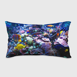 Подушка-антистресс Коралловые рыбки, цвет: 3D-принт