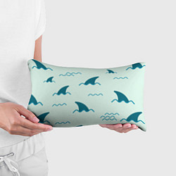 Подушка-антистресс Плавники акул, цвет: 3D-принт — фото 2