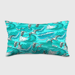 Подушка-антистресс Чайки в море, цвет: 3D-принт