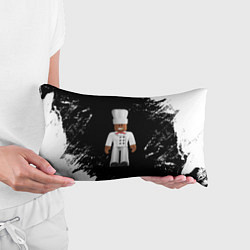 Подушка-антистресс ROBLOX РОБЛОКС LOGO спина Z, цвет: 3D-принт — фото 2