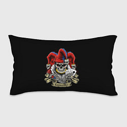 Подушка-антистресс КиШ ЧЕРЕП В КОЛПАКЕ, цвет: 3D-принт