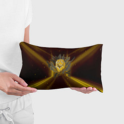 Подушка-антистресс Золотой тигр 2022, цвет: 3D-принт — фото 2