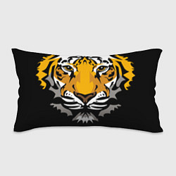 Подушка-антистресс Суровый взгляд тигра, цвет: 3D-принт
