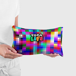 Подушка-антистресс Toca Life: Pixels, цвет: 3D-принт — фото 2