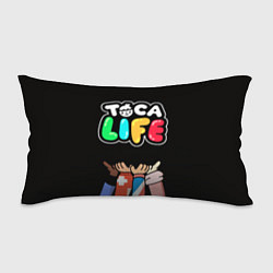 Подушка-антистресс Toca Life: Friends, цвет: 3D-принт
