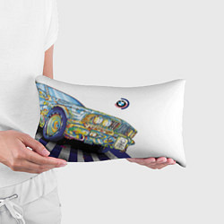 Подушка-антистресс Бэха в стиле поп-арт, цвет: 3D-принт — фото 2
