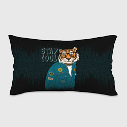 Подушка-антистресс Крутой фурри тигр, цвет: 3D-принт