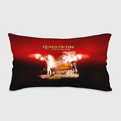 Подушка-антистресс Queen on Fire - Live at the Bowl, цвет: 3D-принт