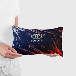 Подушка-антистресс Toyota градиент, цвет: 3D-принт — фото 2