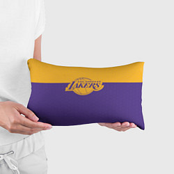 Подушка-антистресс LAKERS LINE HEXAGON SPORT, цвет: 3D-принт — фото 2