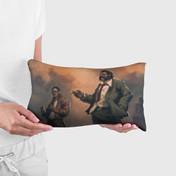 Подушка-антистресс Напарники в раздумьях, цвет: 3D-принт — фото 2