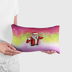 Подушка-антистресс Disco Santa 2022, цвет: 3D-принт — фото 2