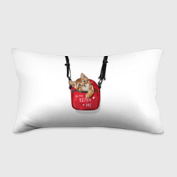 Подушка-антистресс Карманный котенок, цвет: 3D-принт