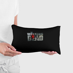 Подушка-антистресс Walking dead - лого с пятнами крови, цвет: 3D-принт — фото 2