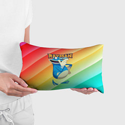 Подушка-антистресс Rayman globox радуга, цвет: 3D-принт — фото 2