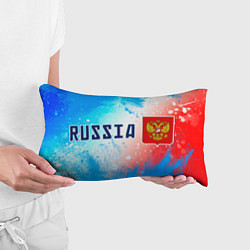 Подушка-антистресс РОССИЯ - ГЕРБ Краска, цвет: 3D-принт — фото 2