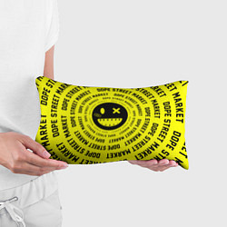 Подушка-антистресс Счастливый Смайлик Yellow Dope Street Market, цвет: 3D-принт — фото 2