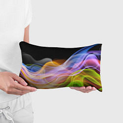 Подушка-антистресс Цветной дым Color pattern, цвет: 3D-принт — фото 2