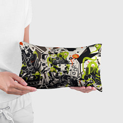 Подушка-антистресс Cyber pattern Skull Vanguard Fashion, цвет: 3D-принт — фото 2