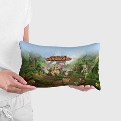 Подушка-антистресс Minecraft Dungeons Heroes Video game, цвет: 3D-принт — фото 2