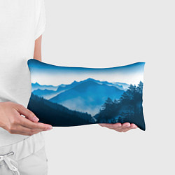 Подушка-антистресс Горы Лес, цвет: 3D-принт — фото 2