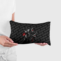 Подушка-антистресс Ванпанчмен в черных тонах, цвет: 3D-принт — фото 2