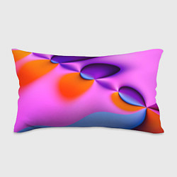 Подушка-антистресс Абстрактная красочная композиция Лето Abstract col, цвет: 3D-принт