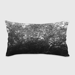 Подушка-антистресс Текстура камня черно-белый узор, цвет: 3D-принт