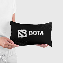 Подушка-антистресс Dota Glitch на темном фоне, цвет: 3D-принт — фото 2