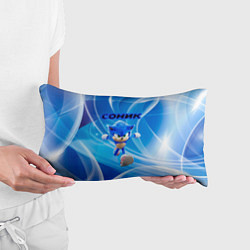 Подушка-антистресс Sonic абстракция, цвет: 3D-принт — фото 2