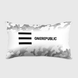 Подушка-антистресс OneRepublic Glitch на светлом фоне, цвет: 3D-принт