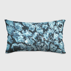 Подушка-антистресс Холодная ледяная броня - Синий, цвет: 3D-принт