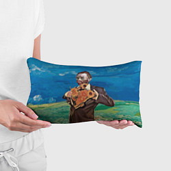Подушка-антистресс Ван Гог портрет с Подсолнухами, цвет: 3D-принт — фото 2