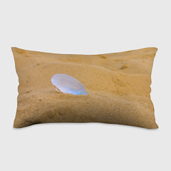 Подушка-антистресс Перламутровая ракушка на песке, цвет: 3D-принт