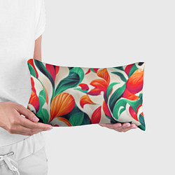 Подушка-антистресс Элегантный цветочный орнамент, цвет: 3D-принт — фото 2