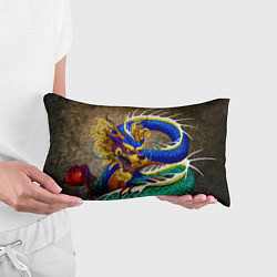 Подушка-антистресс Разноцветный Японский Дракон, цвет: 3D-принт — фото 2