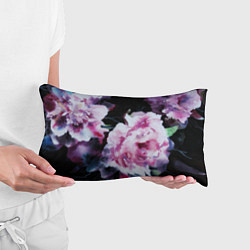 Подушка-антистресс Цветы Пионы Акварель, цвет: 3D-принт — фото 2