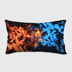 Подушка-антистресс Огонь и вода - Огненный цветок, цвет: 3D-принт