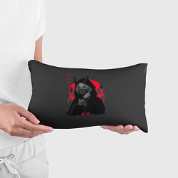 Подушка-антистресс Devil girl аниме, цвет: 3D-принт — фото 2