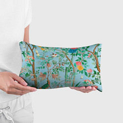 Подушка-антистресс Райский сад в стиле gucci, цвет: 3D-принт — фото 2