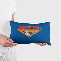 Подушка-антистресс Крипто и Супермен DC Лига Суперпитомцы, цвет: 3D-принт — фото 2