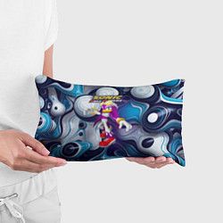 Подушка-антистресс Sonic - ласточка Вейв - Free riders - pattern, цвет: 3D-принт — фото 2