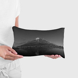 Подушка-антистресс Тёмные горы и озеро, цвет: 3D-принт — фото 2