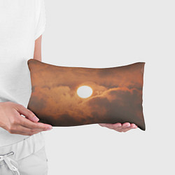 Подушка-антистресс Бронзовое солнце, цвет: 3D-принт — фото 2