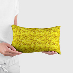 Подушка-антистресс Жёлтый лёд - текстура, цвет: 3D-принт — фото 2